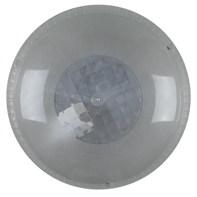 Lighting fitting Orot - NK round, transparent cover, Lamp: 2PL-9W; 1PL-9W,Waterproof: IP 23