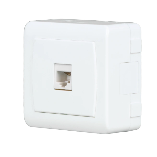 Internet socket outlet RJ45