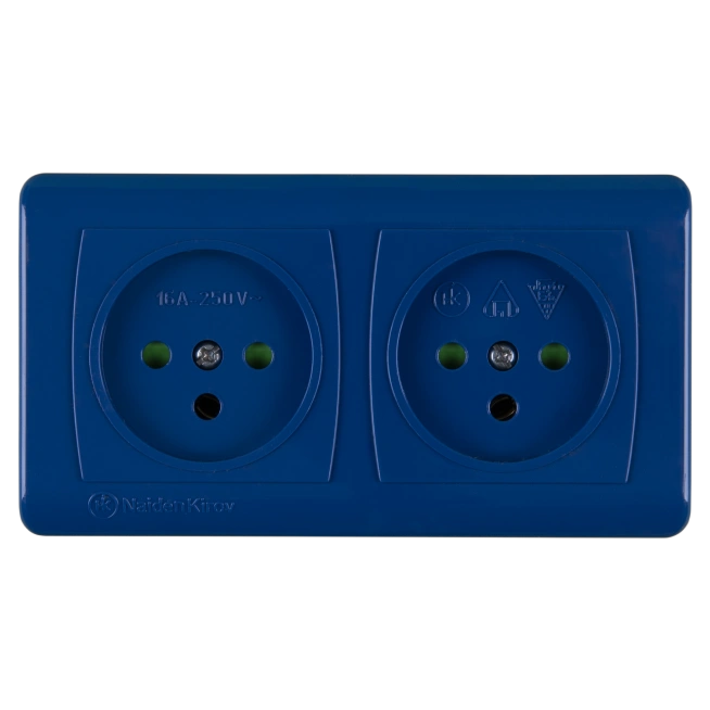 Socket "NK"-2 , blue